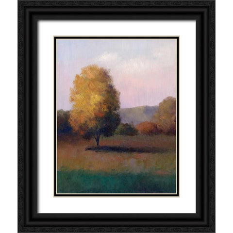 Tree in the Sun I Black Ornate Wood Framed Art Print with Double Matting by Chin, Art