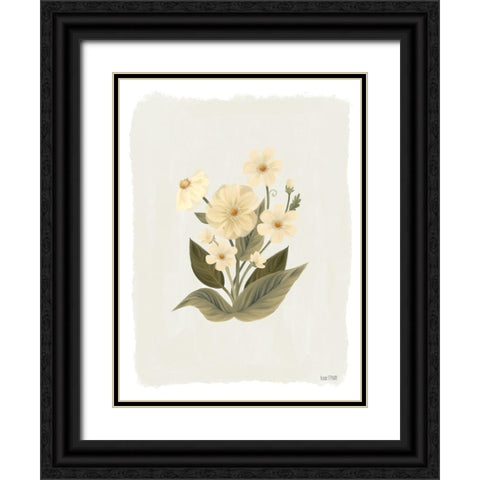 Blooms of Spring Black Ornate Wood Framed Art Print with Double Matting by House Fenway