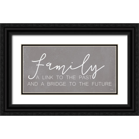 Family Past and Future Black Ornate Wood Framed Art Print with Double Matting by Jaxn Blvd.