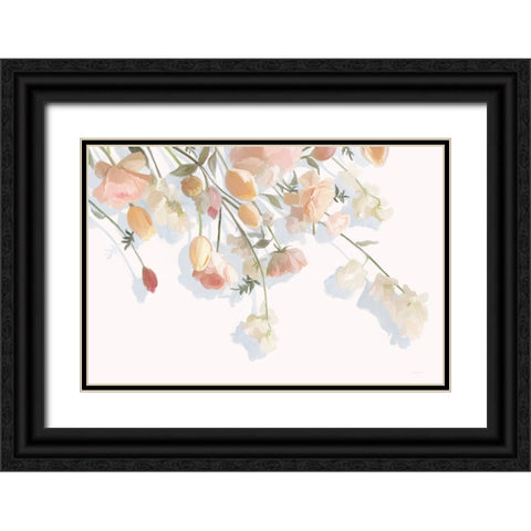 Sweet Afterthoughts Black Ornate Wood Framed Art Print with Double Matting by Kamdon Kreations