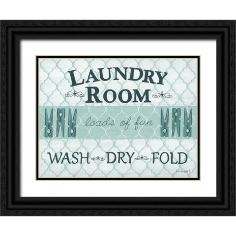 Loads of Fun Black Ornate Wood Framed Art Print with Double Matting by Kennedy, Lisa