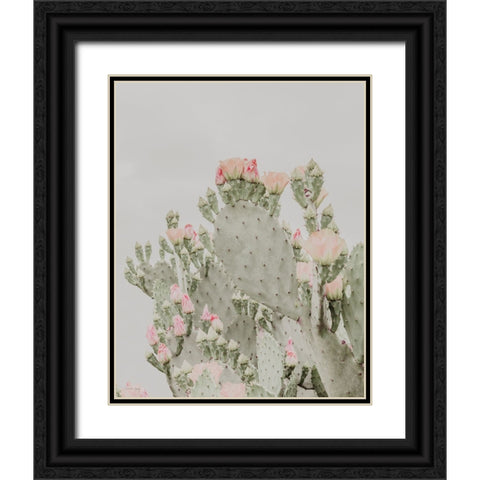Blooms Abound II Black Ornate Wood Framed Art Print with Double Matting by Rigsby, Jennifer