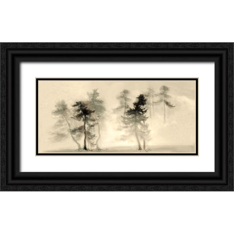 Untitled Black Ornate Wood Framed Art Print with Double Matting by Kudriavtseva, Anna