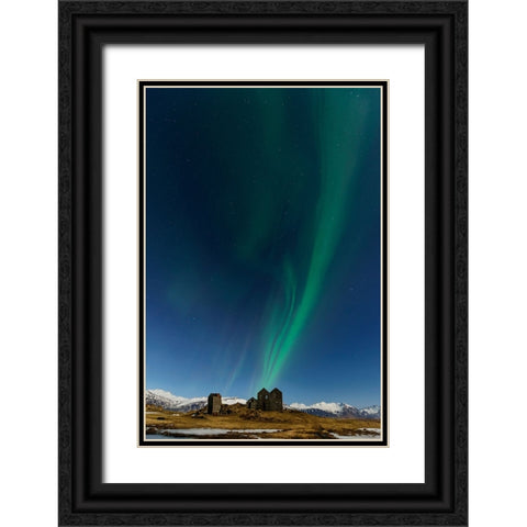 Dancing In The Sky Black Ornate Wood Framed Art Print with Double Matting by Roxo, Alvaro