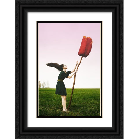 Open Sky Black Ornate Wood Framed Art Print with Double Matting by Korolyova, Mila