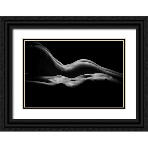 Better Two V.2.2 Black Ornate Wood Framed Art Print with Double Matting by K. Florides, Athos