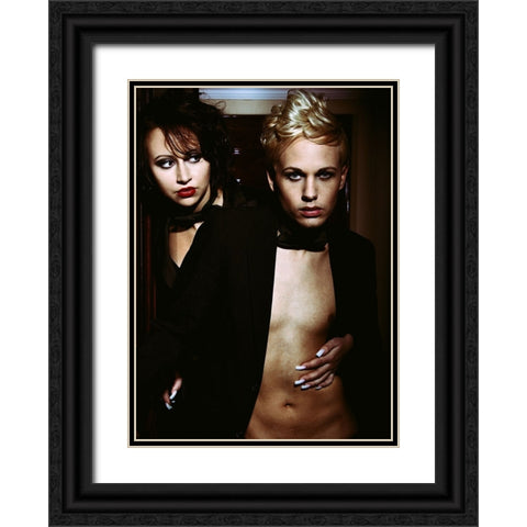 Love Is A Losing Game Black Ornate Wood Framed Art Print with Double Matting by lotzin -, mario