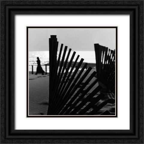 Waterways Black Ornate Wood Framed Art Print with Double Matting by Abrantes, Paulo