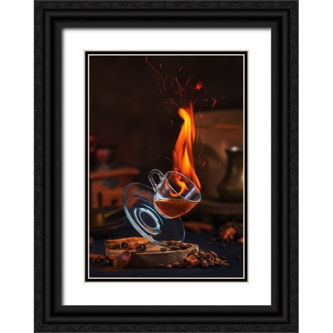 Just That Good Black Ornate Wood Framed Art Print with Double Matting by Belenko, Dina