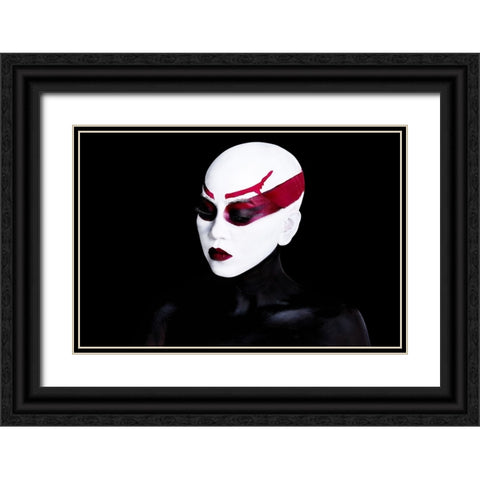 ASAJJ VENTRESS r Black Ornate Wood Framed Art Print with Double Matting by Gumma, Srikanth