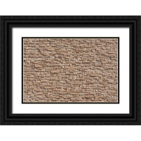 Texture 50 Black Ornate Wood Framed Art Print with Double Matting by 1x Studio III
