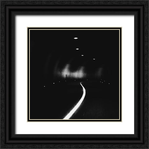 DrIVe Black Ornate Wood Framed Art Print with Double Matting by Wasinger, Renate