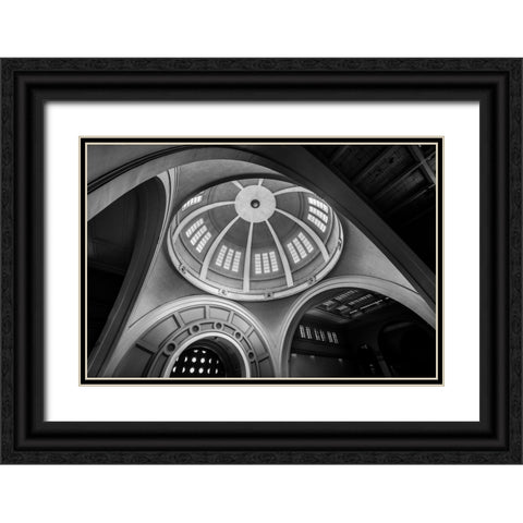 Untitled Black Ornate Wood Framed Art Print with Double Matting by Hishamtwhed