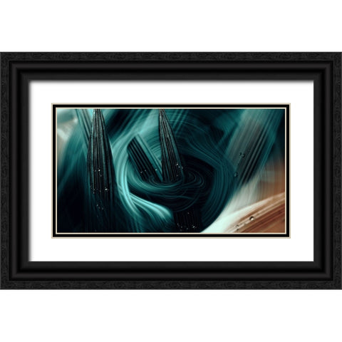 Dias traiAsoeiros Black Ornate Wood Framed Art Print with Double Matting by Sherin.Abdou