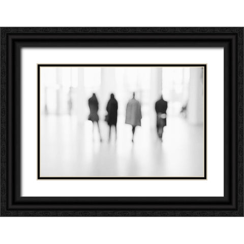 In The Gallery Black Ornate Wood Framed Art Print with Double Matting by Schleicher-Schwarz, Roswitha