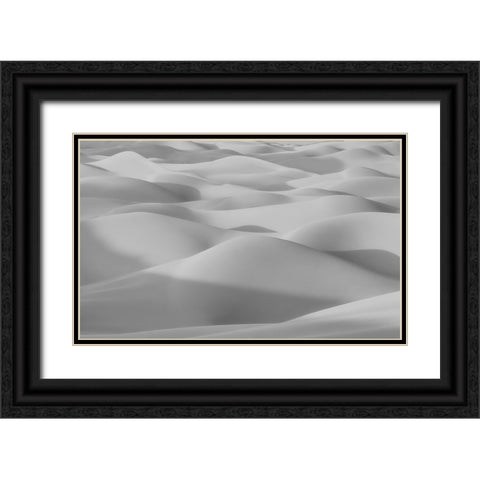The Curves Black Ornate Wood Framed Art Print with Double Matting by Qiu, Jenny
