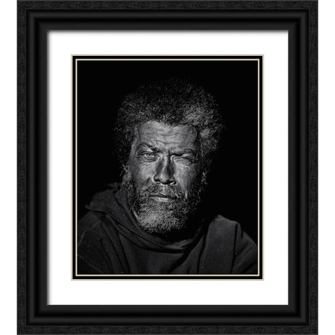 Another Day ... Black Ornate Wood Framed Art Print with Double Matting by Verdon