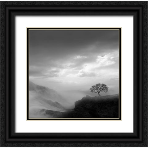 Dreams Black Ornate Wood Framed Art Print with Double Matting by Nodeh, Mostafa