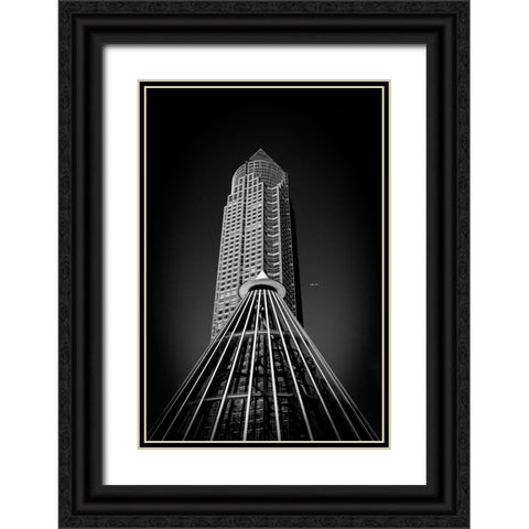 Into The Sky Black Ornate Wood Framed Art Print with Double Matting by Cabguy, Kilian