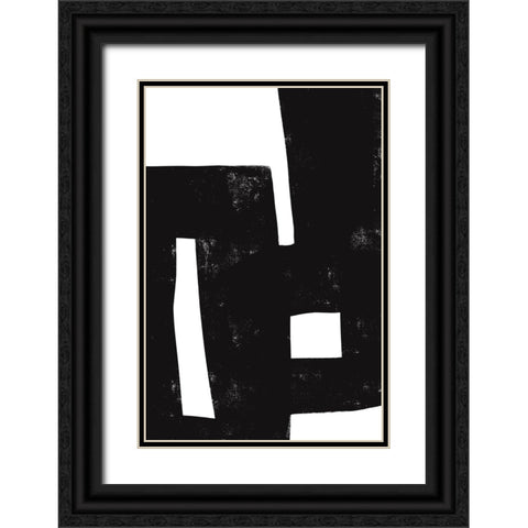 I was never there Black Ornate Wood Framed Art Print with Double Matting by uplusmestudio