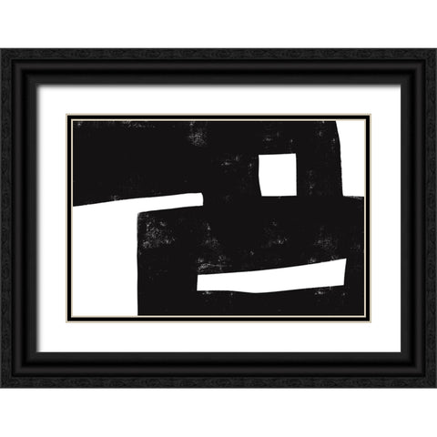 I was never there Black Ornate Wood Framed Art Print with Double Matting by uplusmestudio
