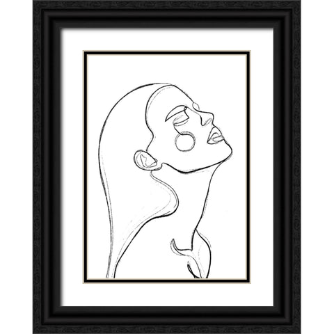 The Heat Black Ornate Wood Framed Art Print with Double Matting by Treechild