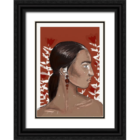 The Beginning Black Ornate Wood Framed Art Print with Double Matting by Treechild