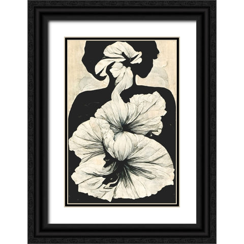 The Healing Black Ornate Wood Framed Art Print with Double Matting by Treechild