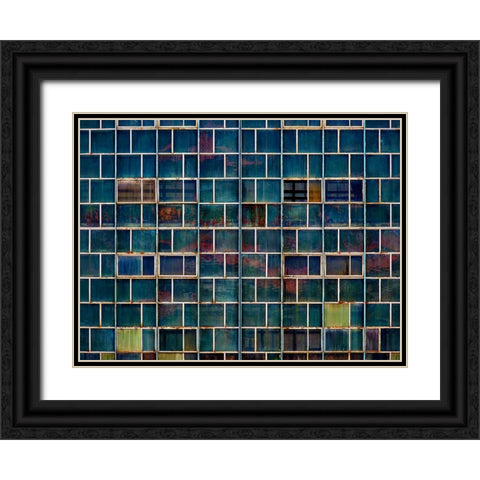 stories Black Ornate Wood Framed Art Print with Double Matting by Surleac, Marius