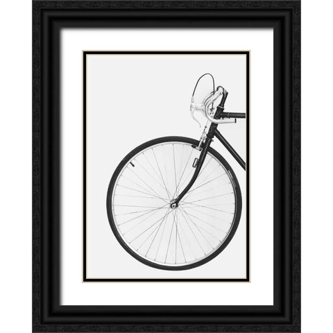Bicycle Black Ornate Wood Framed Art Print with Double Matting by Pienaar, Kathrin