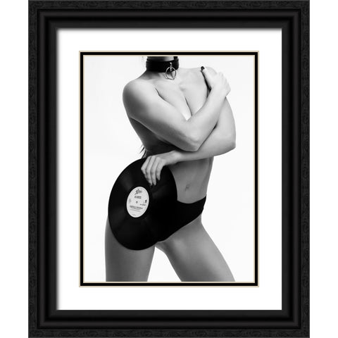 The Ultimate Sin Black Ornate Wood Framed Art Print with Double Matting by Drake, David