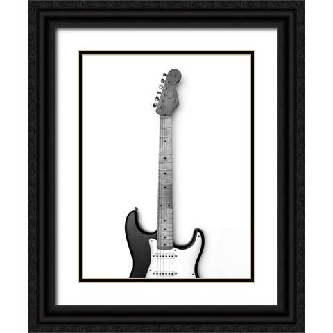 Bluesbreaker Black Ornate Wood Framed Art Print with Double Matting by Drake, David