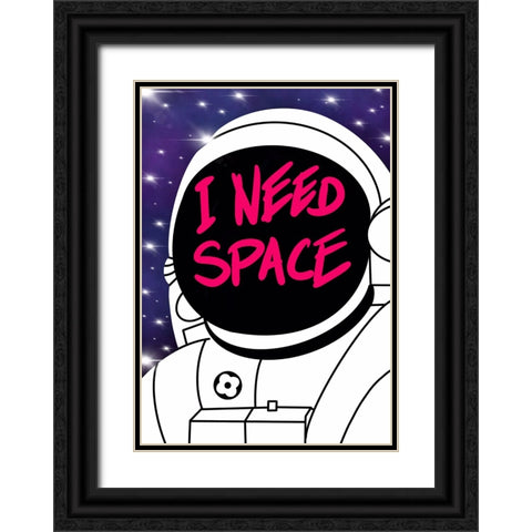 I need spece Black Ornate Wood Framed Art Print with Double Matting by Harstedt, Tomas