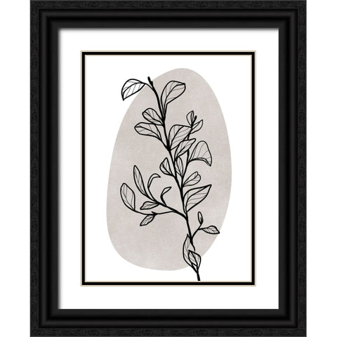 Garran I Black Ornate Wood Framed Art Print with Double Matting by Laiz Blursbyai, Rosana