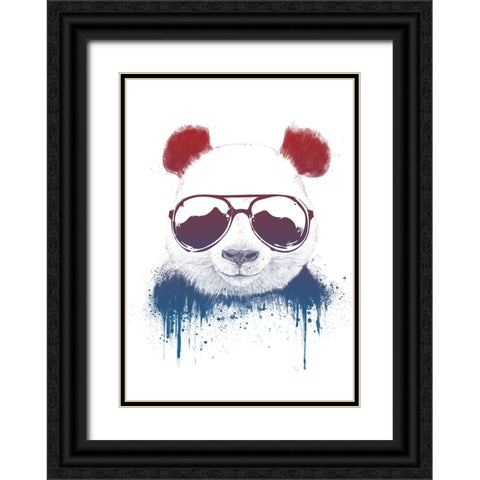 Stay Cool II Black Ornate Wood Framed Art Print with Double Matting by Solti, Balazs