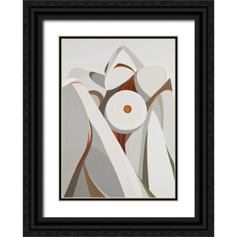 Home II Black Ornate Wood Framed Art Print with Double Matting by Florea, Simona
