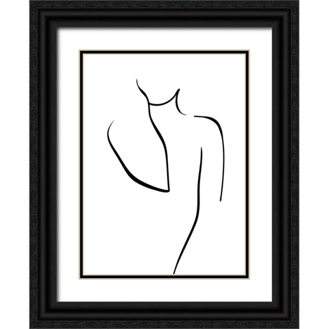 Daydreaming II Black Ornate Wood Framed Art Print with Double Matting by Laiz Blursbyai, Rosana