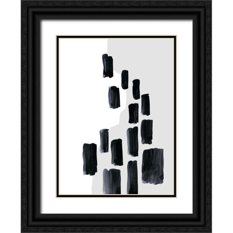 Baigh II Black Ornate Wood Framed Art Print with Double Matting by Laiz Blursbyai, Rosana