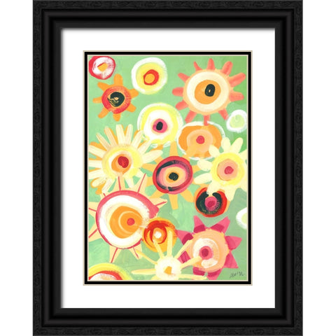 Sunny Days Black Ornate Wood Framed Art Print with Double Matting by Zwara, Ania