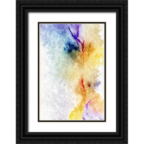 Field of ... Black Ornate Wood Framed Art Print with Double Matting by Mauro