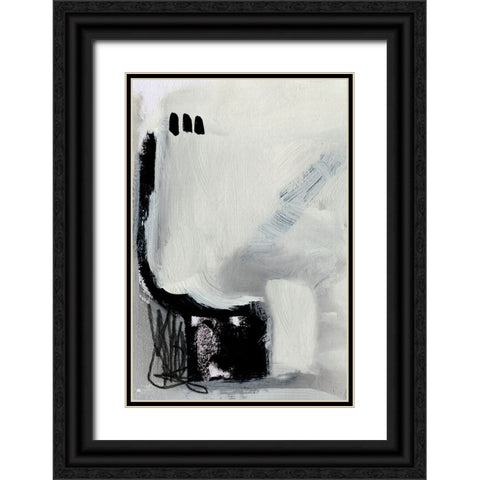 Beyond No2 Black Ornate Wood Framed Art Print with Double Matting by Hobday, Dan