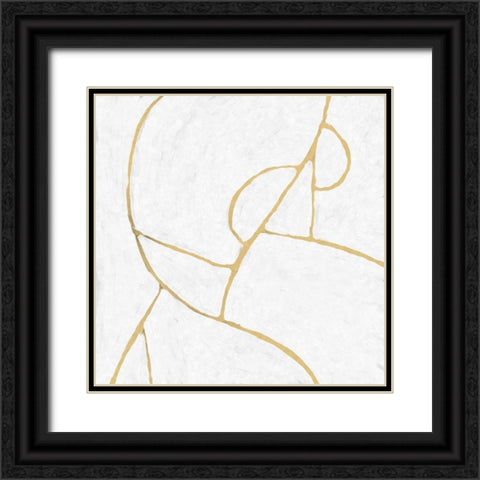 Delight Black Ornate Wood Framed Art Print with Double Matting by Hobday, Dan