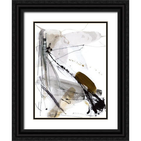Lighthouse Black Ornate Wood Framed Art Print with Double Matting by Hobday, Dan