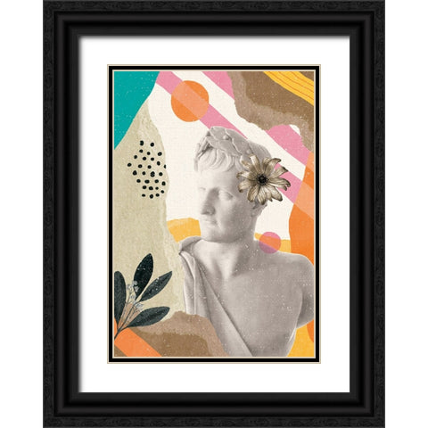 Ode to History Black Ornate Wood Framed Art Print with Double Matting by Demir, Aylin