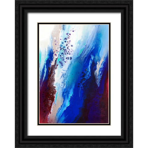 Acclivity Black Ornate Wood Framed Art Print with Double Matting by Storms, Alyson