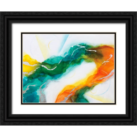 Adaptive Optics Black Ornate Wood Framed Art Print with Double Matting by Storms, Alyson