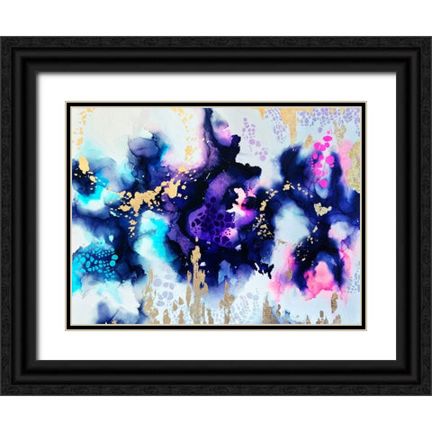 Awaken Black Ornate Wood Framed Art Print with Double Matting by Storms, Alyson