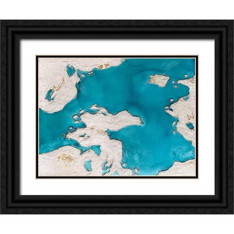 Pugetsound Std Black Ornate Wood Framed Art Print with Double Matting by Storms, Alyson