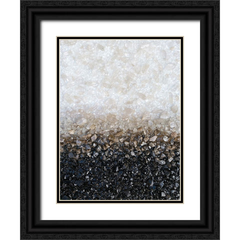 Smoky Crystal Black Ornate Wood Framed Art Print with Double Matting by Storms, Alyson