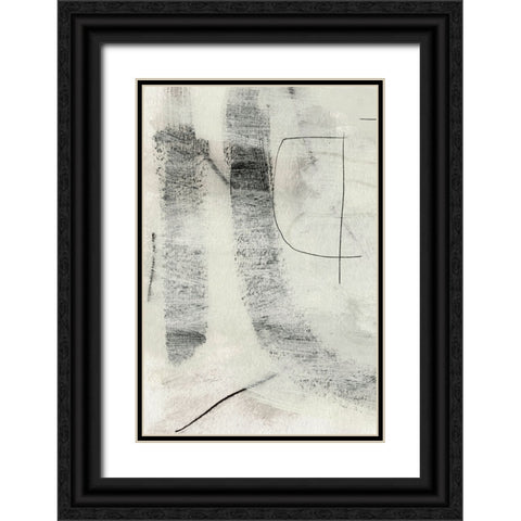 Real No1 Black Ornate Wood Framed Art Print with Double Matting by Hobday, Dan